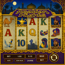 7signs - Arabian Nights Slot Game - Progressive Jackpot