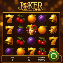 7signs - Joker Millions Slot Game - Progressive Jackpot